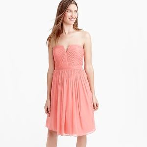 NWT J.  Crew Nadia Short 100% Silk Dress [size 8]